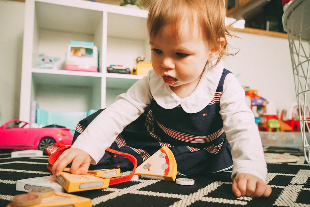 Toddler at play